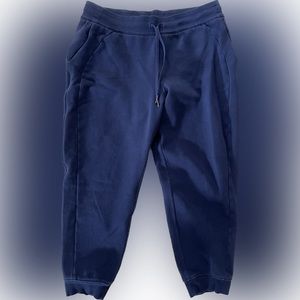 Lululemon Women’s Cotton Blend Joggers | Size 14 | Navy Blue